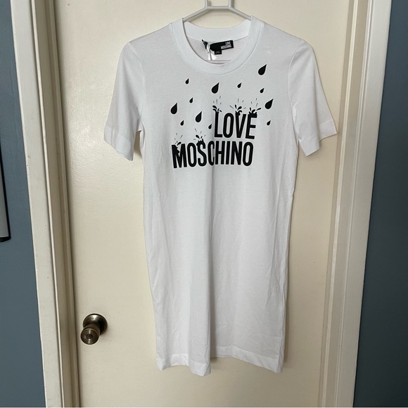 Love Moschino Dress white Available Size 2,4,6 - Picture 1 of 5